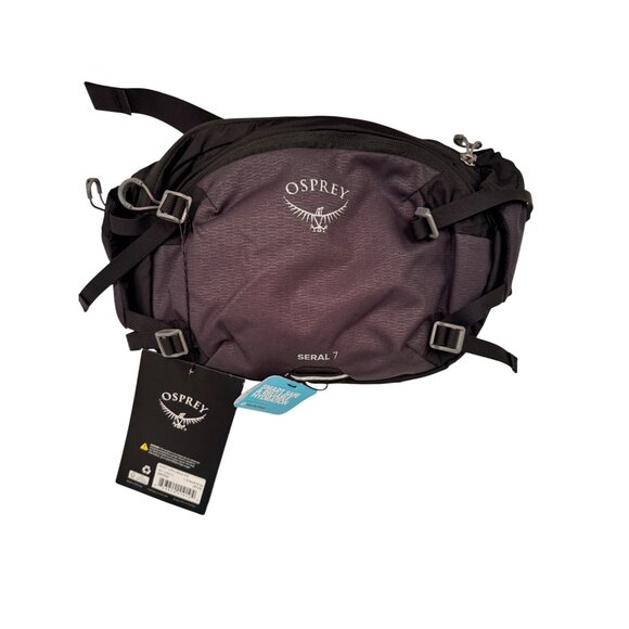 Osprey Seral 7 Black NWT 427 cu Lumbar With Hydration Backpack NWT - Picture 10 of 11